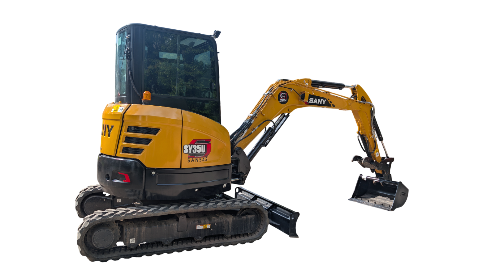 2025 SANY SY35U Mini Excavator rental in Spencerport, NY